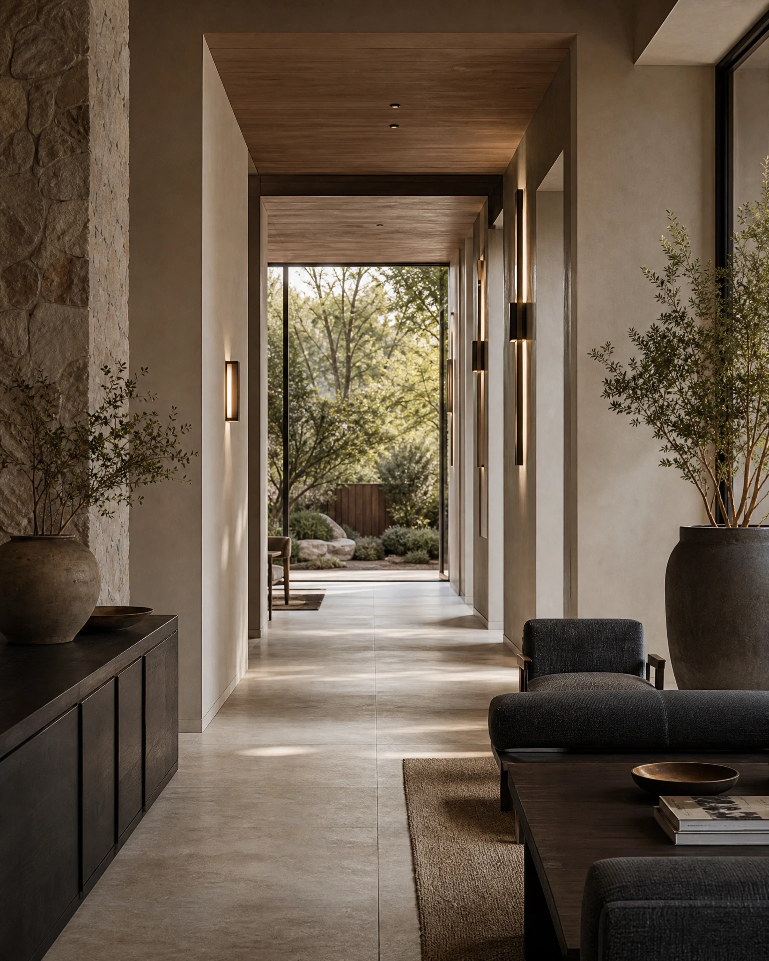 Luxury residential amenity lounge with tailored finishes